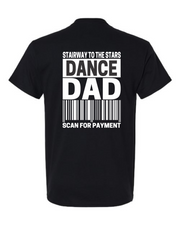 C-STTS DAD BARCODE TEE